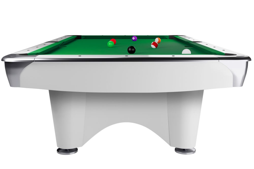 Бильярдный стол для пула Dynamic Billard "Dynamic 3" 8 футов (белый)