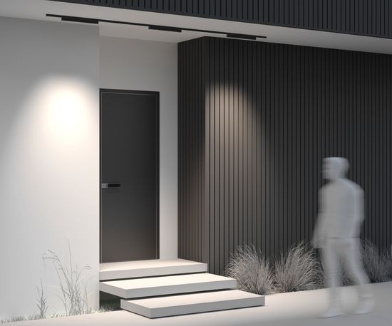 Уличный трековый светильник Outdoor O-TR02-2-S-24WB4K