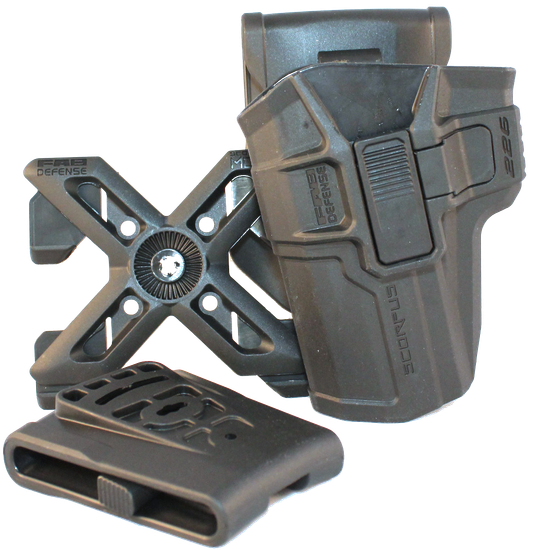 Кобура поворотная с кнопкой для SIG SAUER P226 (левша)