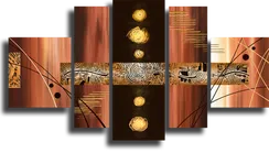 Модульная картина "Абстрактный стиль"