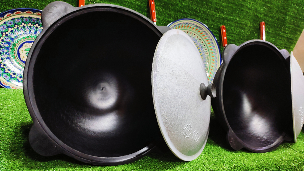 Чугунный казан на 10 литров