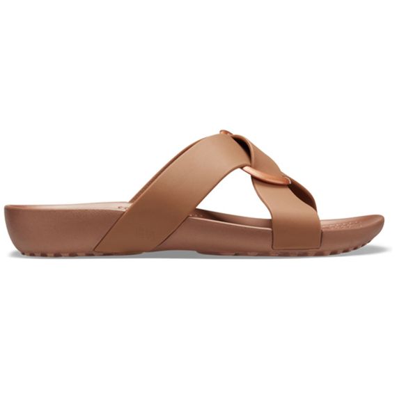 Crocs Sarina 'Brown Yellow'