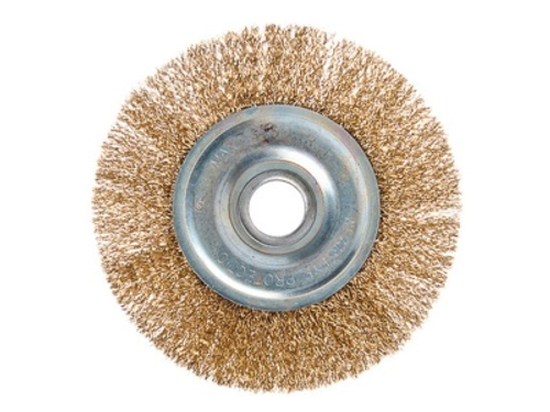 Щетка металл. ЕРМАК для УШМ 150мм/22мм плоская (48шт/кор)