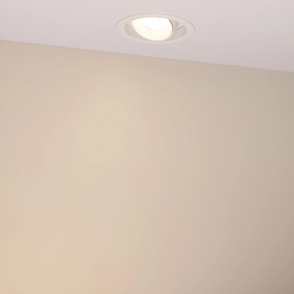 Светильник MS-VORTEX-BUILT-R110-20W Warm3000 (WH-WH, 40 deg, 230V) (Arlight, IP20 Металл, 5 лет) 056566