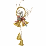 Украшение новогоднее «Сказочный звон» 12*30 см, Золото