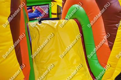 Коммерческий надувной батут "Сафари-экскурсия" 5*5*2,8 м