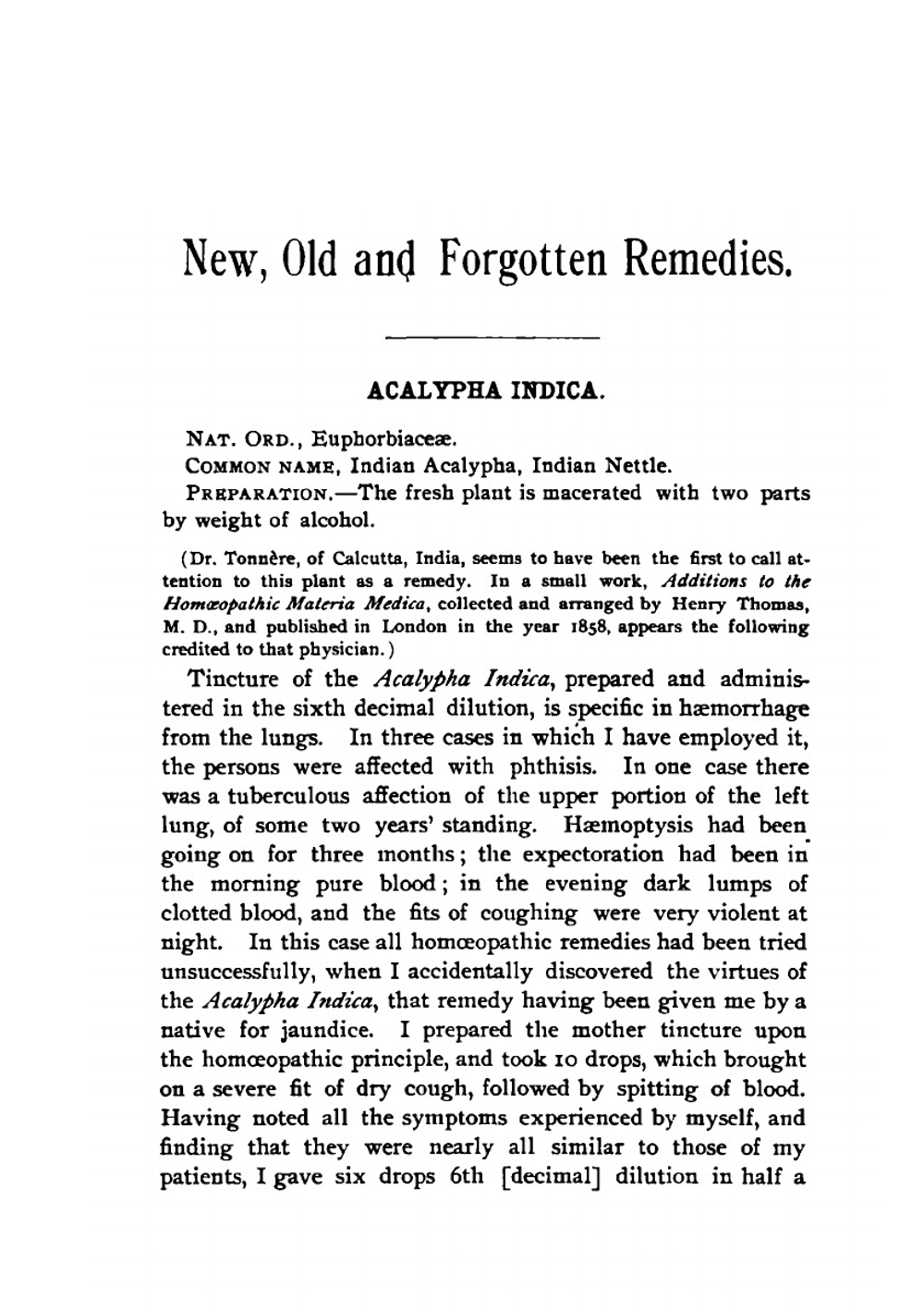 New, Old and Forgotten Remedies | Edward Pollock Anshutz