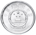 Китай 1 фэнь 2010 UNC