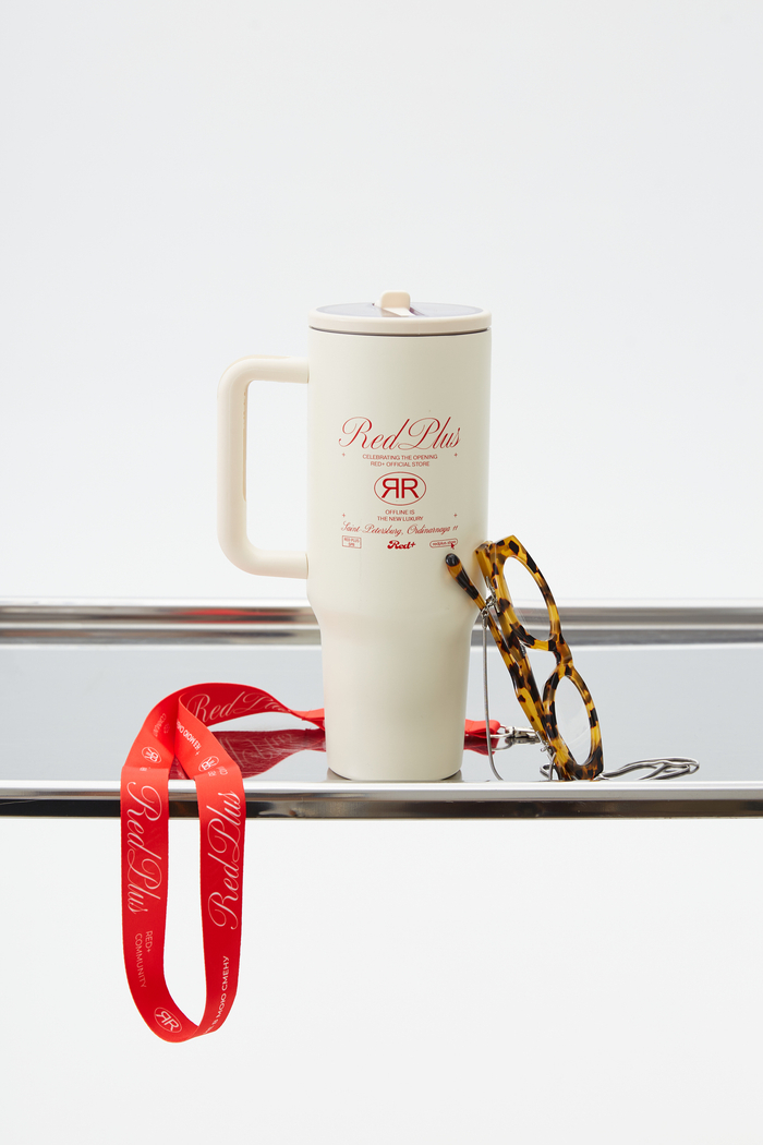 Термокружка RedPlus (1.18L) Кремовый