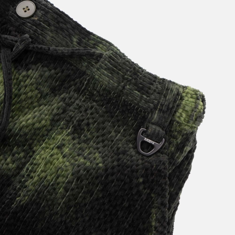 Шорты Меч SS24 Vel Dyed Black Moss зеленые