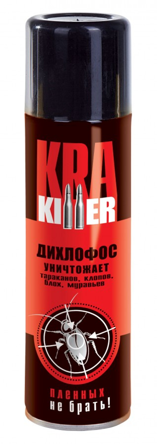 Дихлофос Кра-Киллер 230мл (24шт/кор)