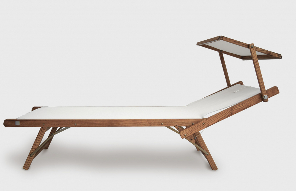 Шезлонг-лежак текстиленовый Magnani Apollo