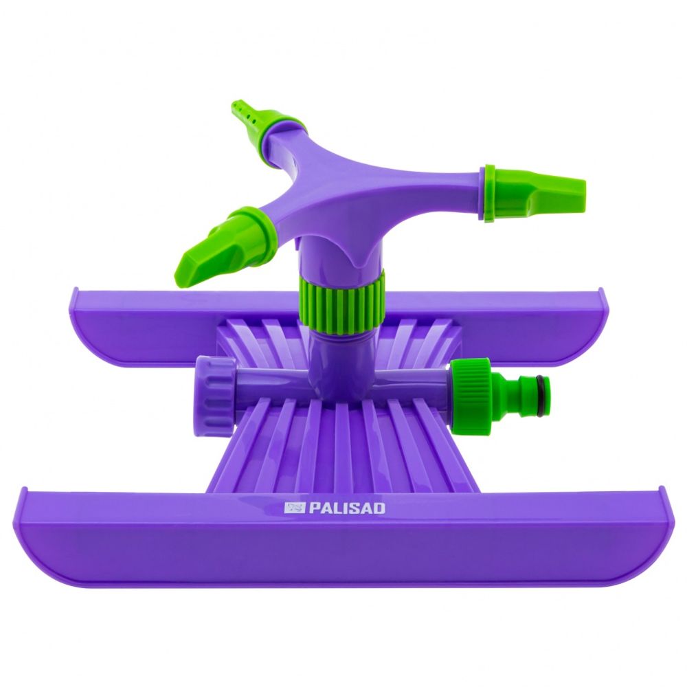 Разбрызгиватель на подставке, вращающийся, три лопасти, 3/4", Palisad, 65409