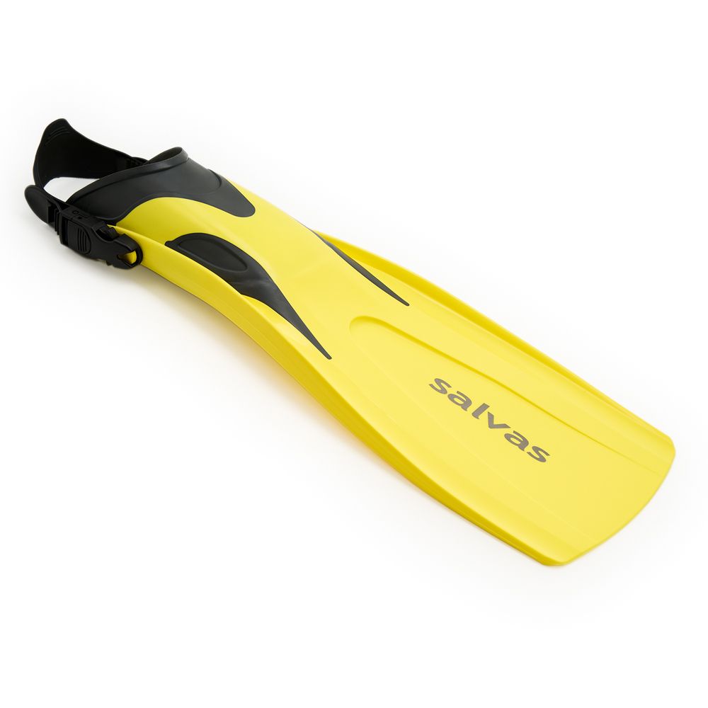 Ласты для плавания SALVAS Hazard Plus Fin BA160MLGGSTS, размер M/L, желтые
