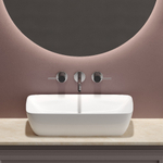 Тумба подвесная Sancos Very, Doha Soft 995х445х406, под столешницу без отверстия под смеситель, цвет Kreman