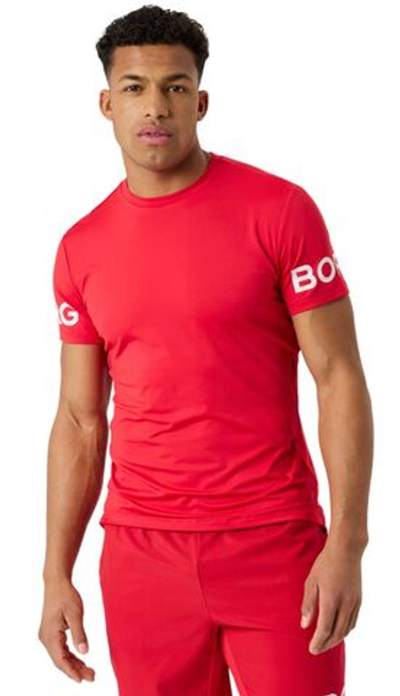 Теннисная футболка Bj_rn Borg T-Shirt - lychee