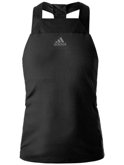 Футболка для девочки теннисная Adidas G Barricade Tank - black
