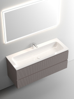 Тумба с раковиной Sancos Snob T 120 см SNT120SM doha soft