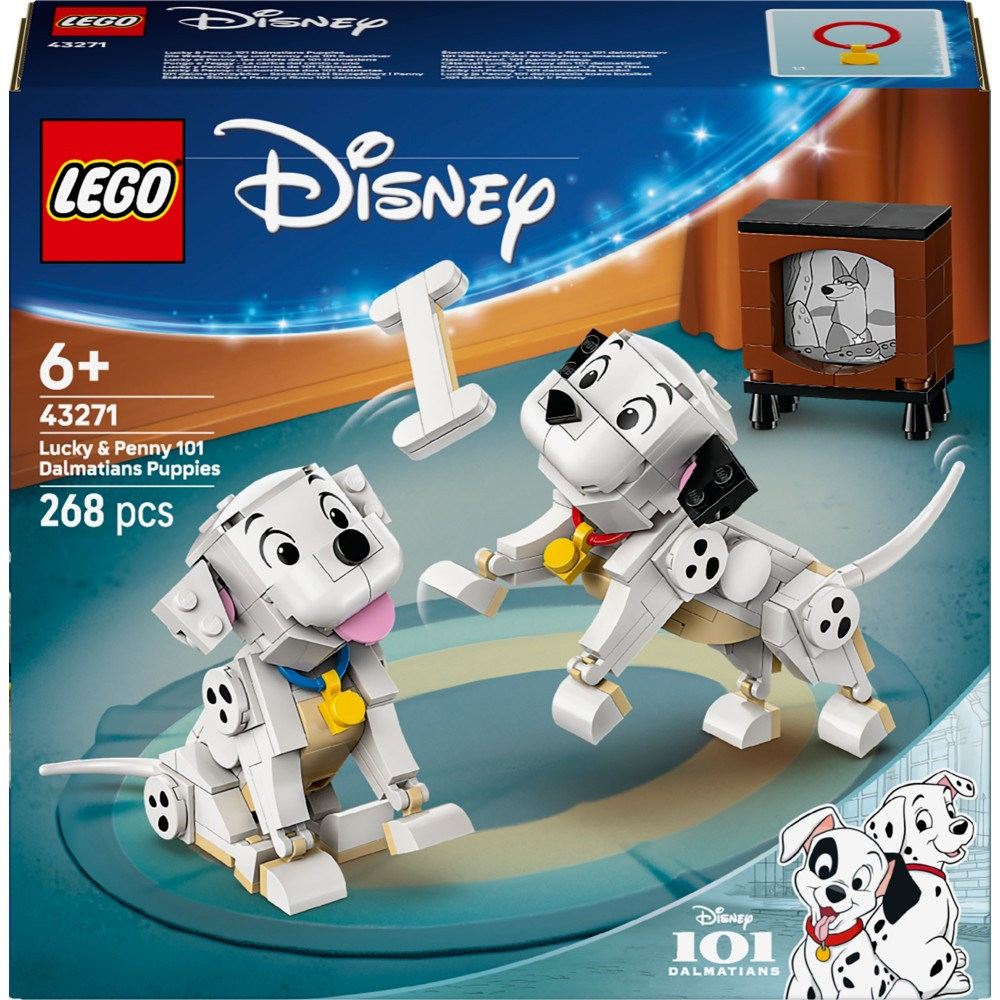Конструктор LEGO Disney Classic 43271 101 далматинец Щенки Счастливчик и Пенни — фото 2