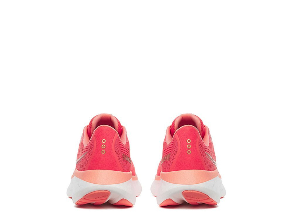 Кроссовки для бега женские Saucony Ride 18 Коралловые