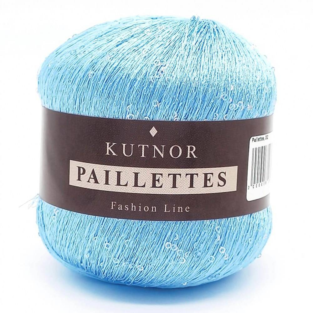 Пряжа Kutnor Paillettes, 1 моток, 50гр, 360м.