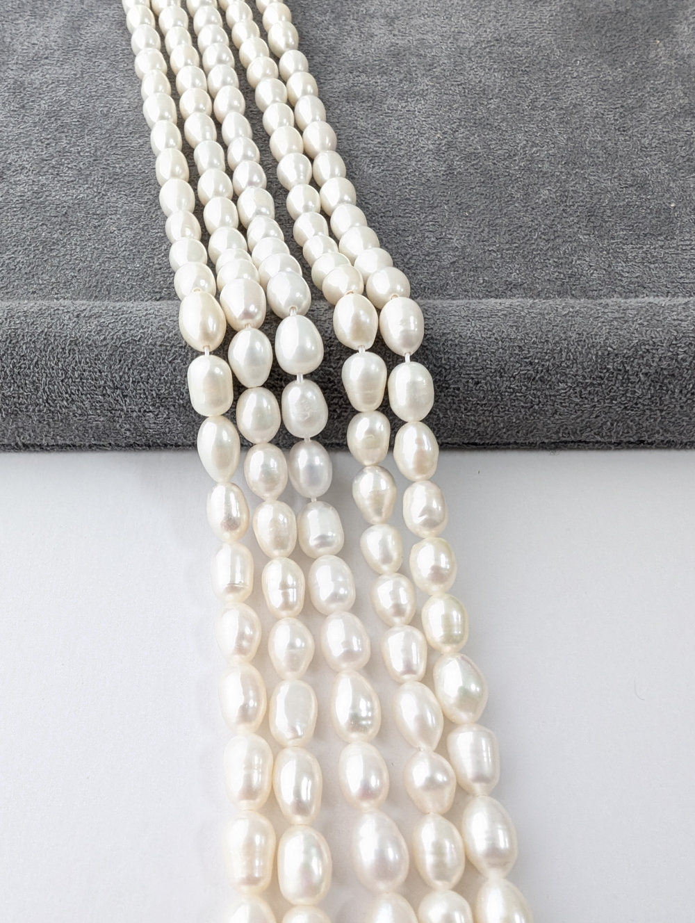 Жемчуг натуральный 5.4-5.9мм