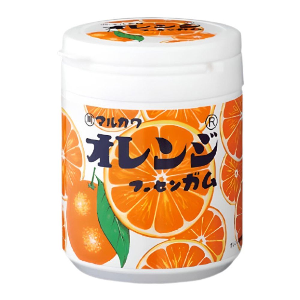 Жевательная резинка Marukawa &quot;Orange Bottle Gum&quot;(апельсин), 130 г