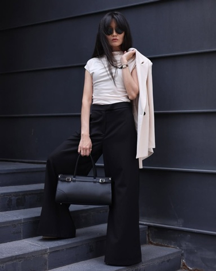 брюки палаццо