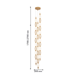 Подвесной светодиодный светильник Favourite Perler 4559-3PC