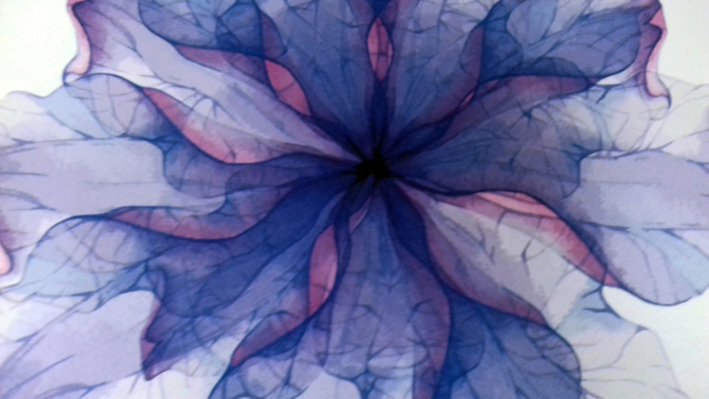 Микровелюр Xpoint (Икспоинт) 0009.01 Каледоскоп сиреневый