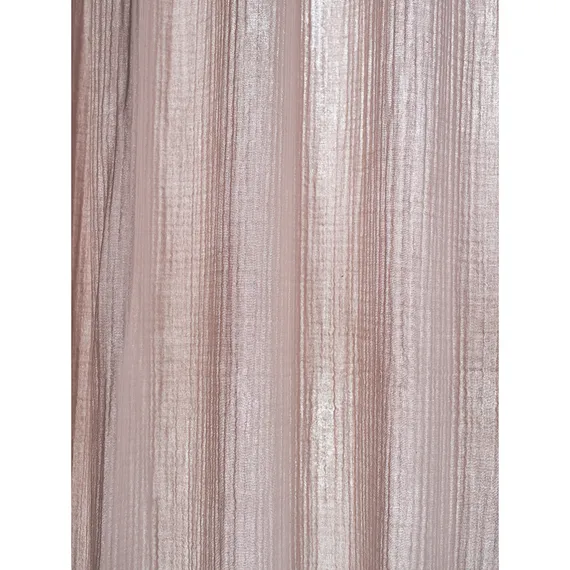 Штора из муслина бежево-серого цвета из коллекции essential, 150х290 см