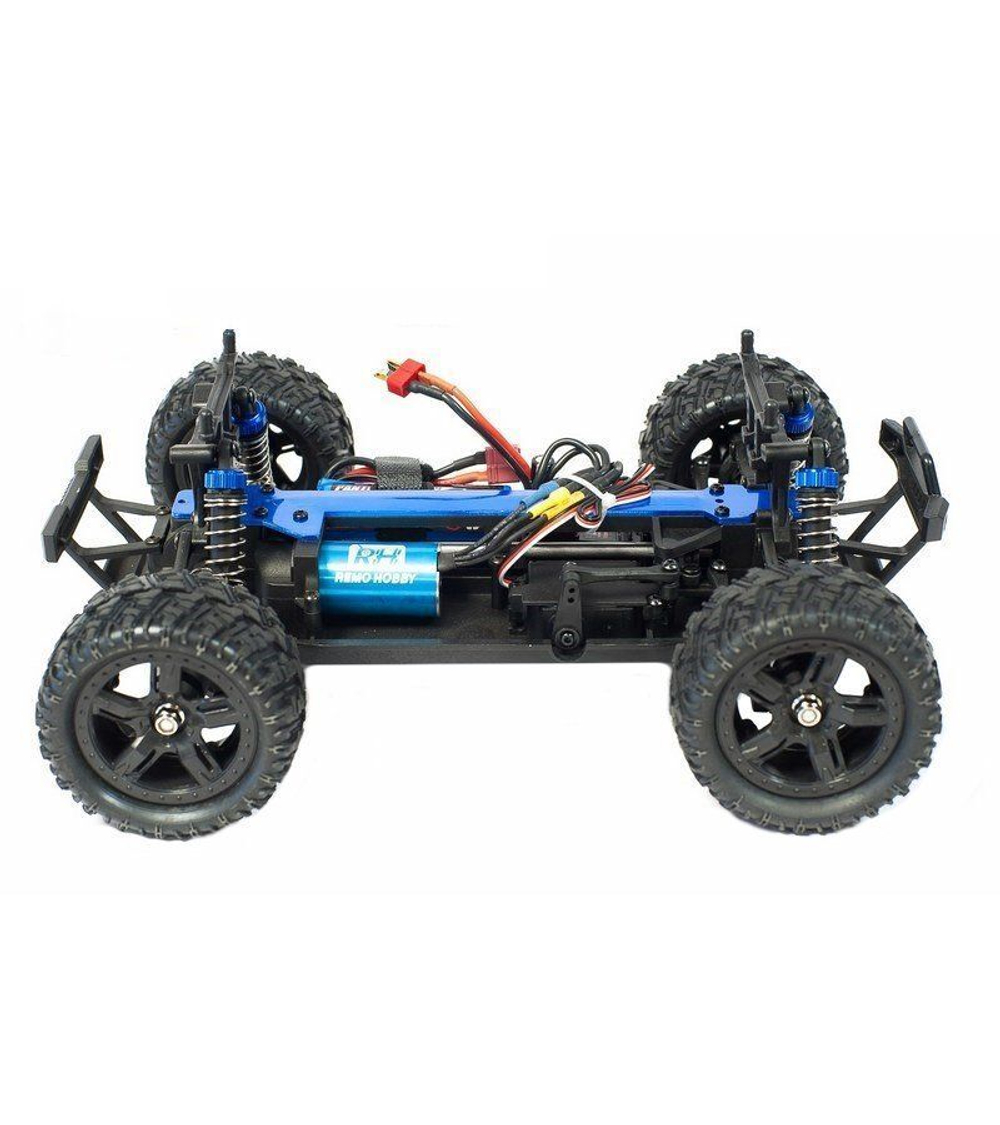 Радиоуправляемый монстр Remo Hobby SMAX Brushless (красный) 4WD 2.4G 1/16 RTR