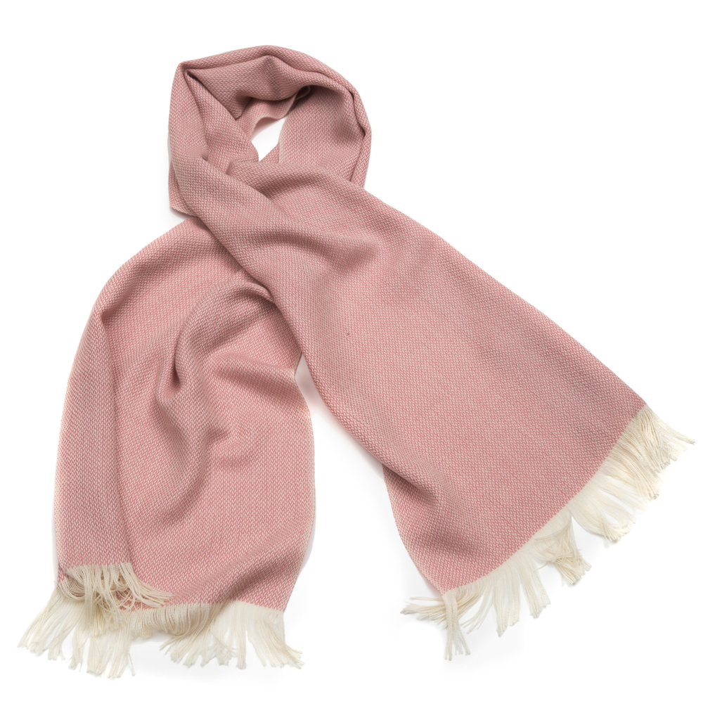 Плед-шарф 50х180 AM Paris Constance розовый Франция