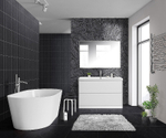 Тумба под раковину BelBagno 120 ALBANO-1200-2C-PIA-BL Bianco Lucido