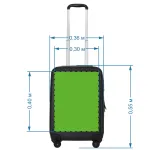 Чемодан 434 / Нанесение рисунка в 1 цвет