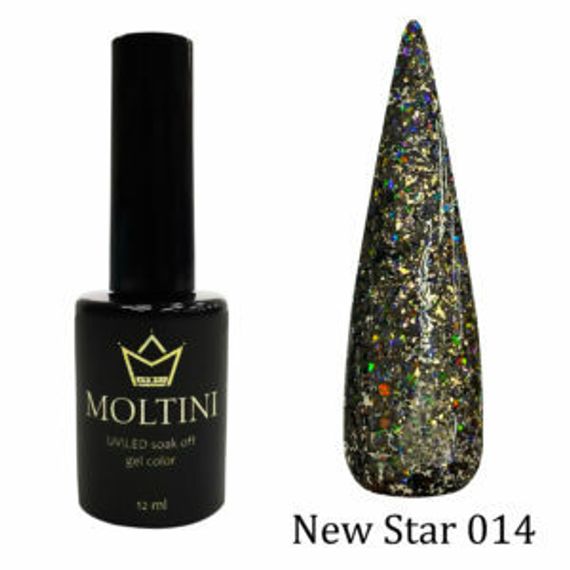 Гель-лак Moltini New Star 014, 12 ml