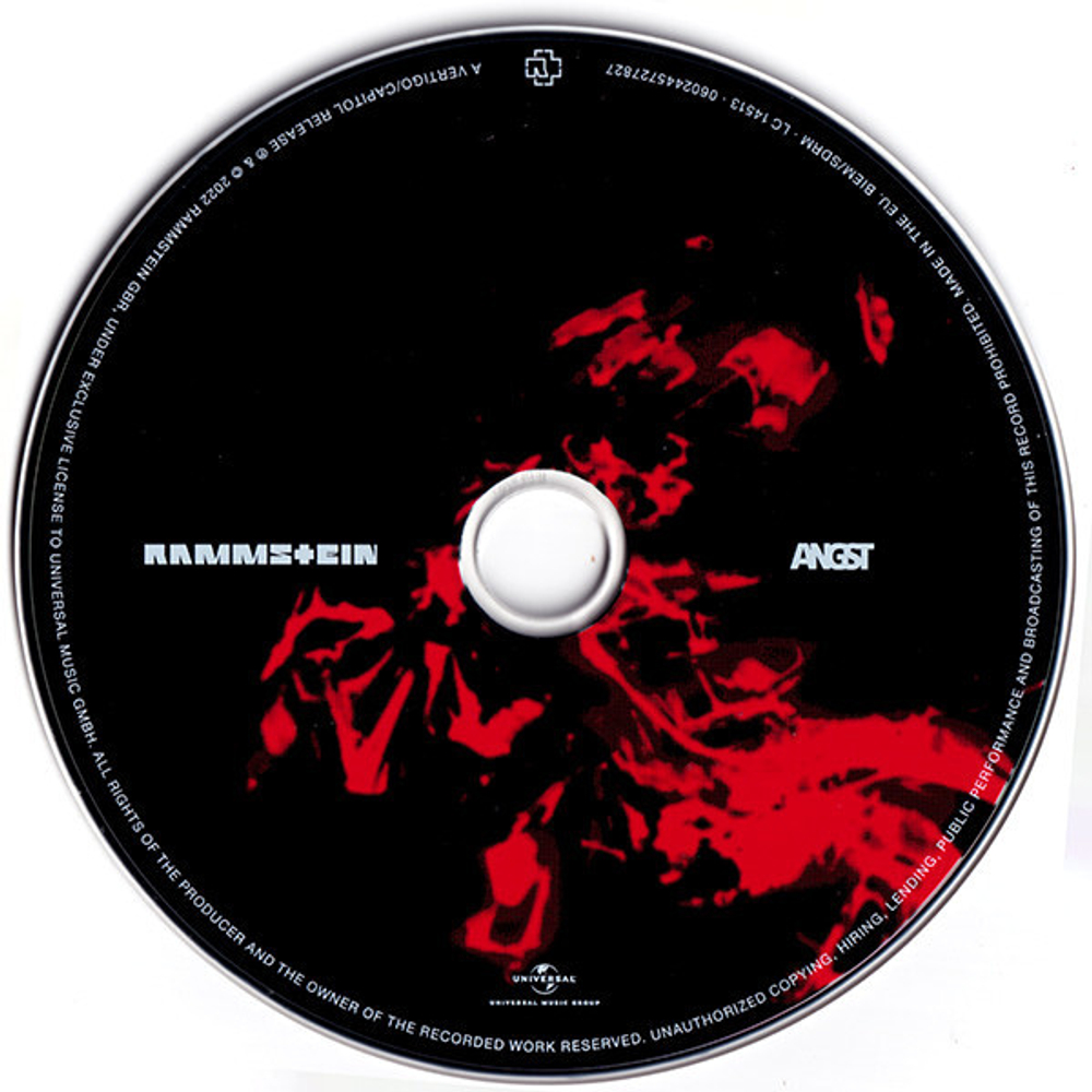 Rammstein / Angst (CD Single)