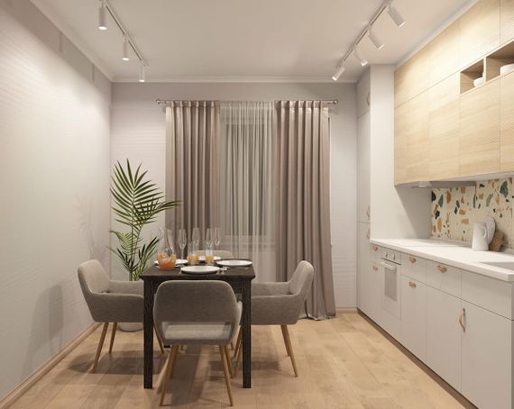 Трековый светильник Denkirs Solid Tube DK6202-WH