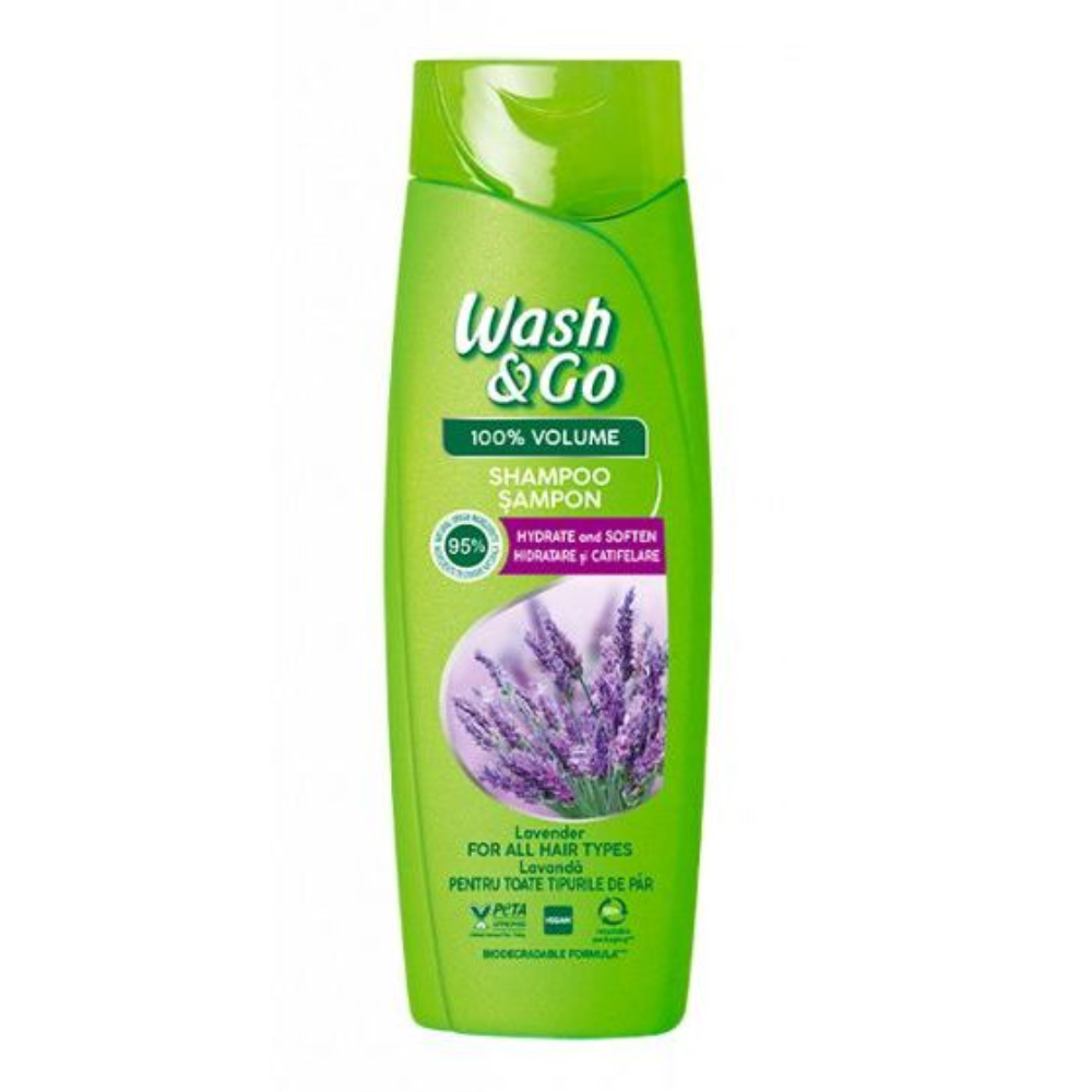 Шампунь Wash&Go Увлажнение и смягчение 180 мл