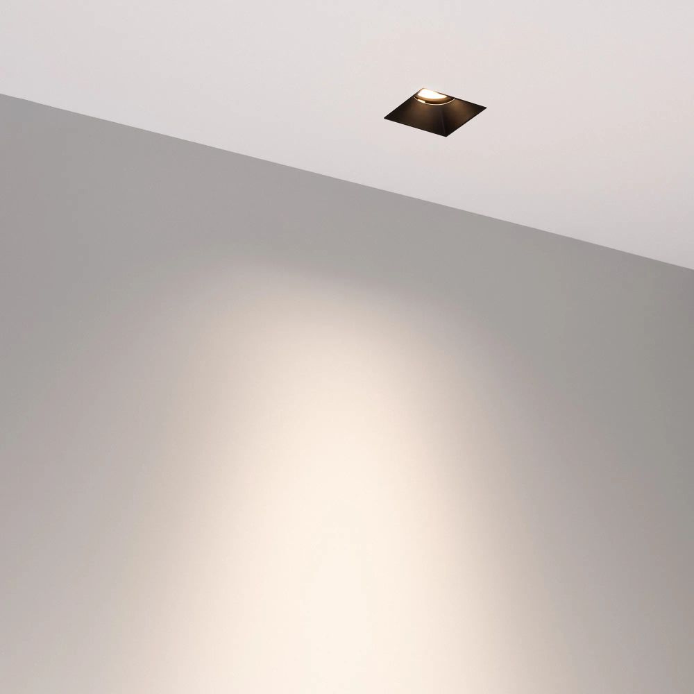 Светильник MS-RIALTO-TRIMLESS-S40x40-9W Day4000 (BK, 36deg, 230V) (Arlight, IP20 Металл, 5 лет) 044687