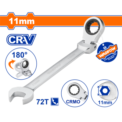 Гибкий гаечный ключ с трещоткой