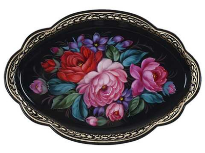 Zhostovo metal tray A11D02032680