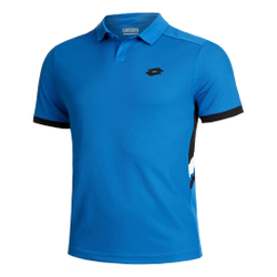 Мужское теннисное поло Lotto Squadra III Polo Men - Blue