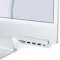 Satechi Aluminum USB-C Clamp Hub for 24 iMac Silver