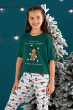 Костюм для девочки Каникулы-1.1 Виотекс ЗЕЛЁНЫЙ