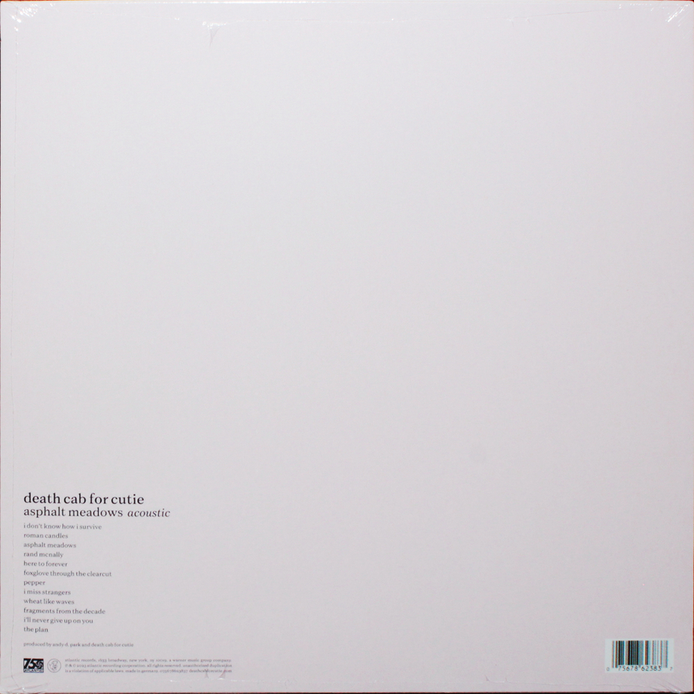 Death Cab For Cutie / Asphalt Meadows (Acoustic)(LP)