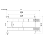 4-х стоечный подъёмник под сход-развал 5.5т, ПГ4-5.5 (У)