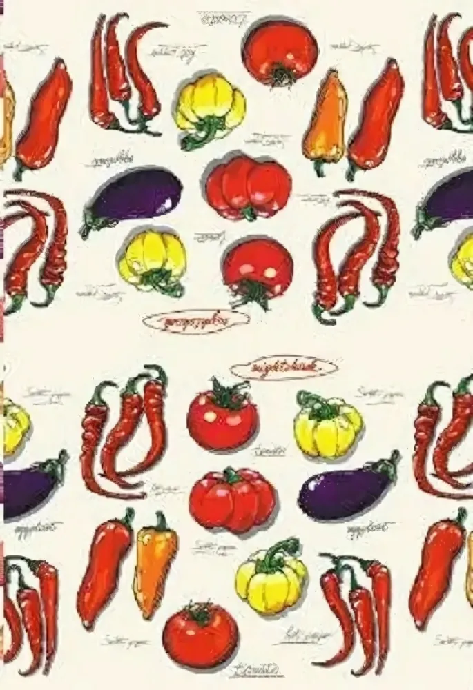 Полотенце кухонное «Flavor - Овощи» 40*57 см, микрофибра 200 гр/м2