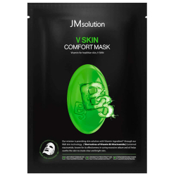 JMSolution Mask V Skin Comfort Vitamin B3 Маска для лица тканевая для сияния кожи с витамином, 30 мл
