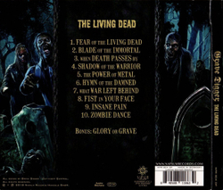GRAVE DIGGER - The Living Dead - Including 1 bonus track CD DIGIPAK, музыкальный компакт диск